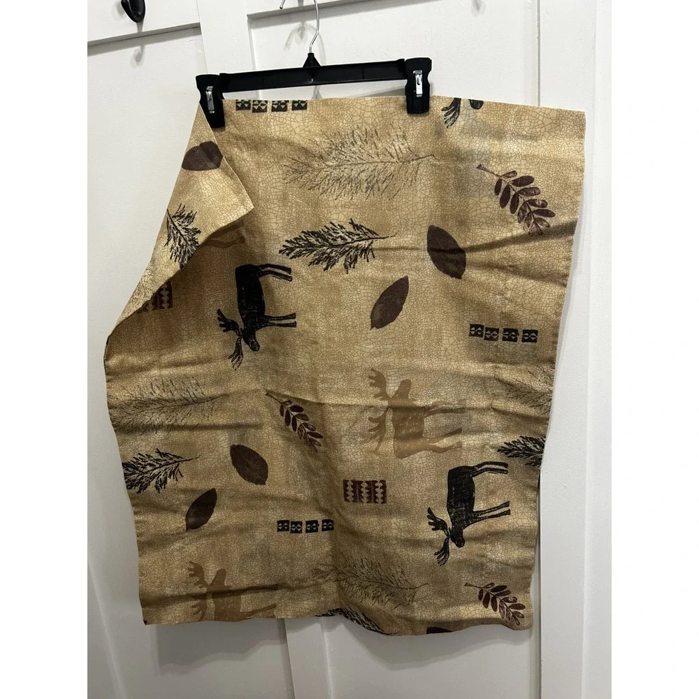 Vintage Springs Brand Leaves fall nature Flat Sheet Full‎ Size Plus Pillow Sham